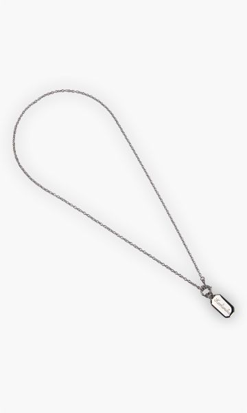 KSC Ankerkette, Silber, Edelstahl, Achteckig, KSC-Logo-Prägung, Verlängerungskettchen, antiallergen