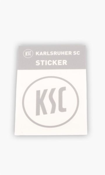 Aufkleber Auto  Outline Logo silber