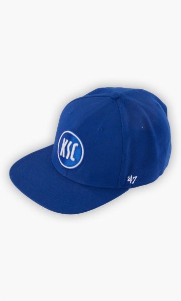 Cap 47 Logo flat blau