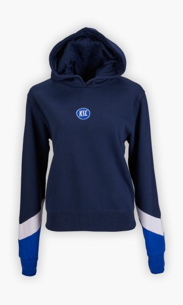 Hoodie Ladies Retro navy