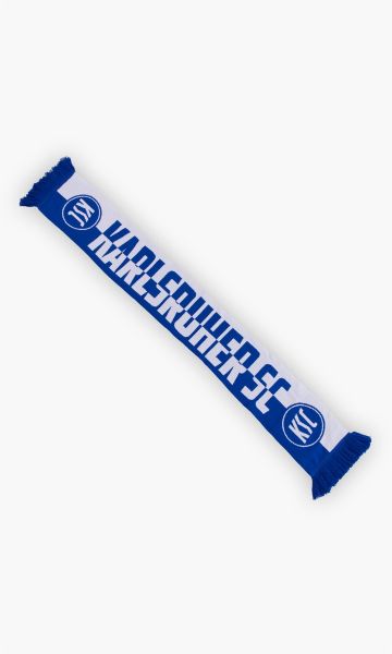 Schal Punkte blau-weiß