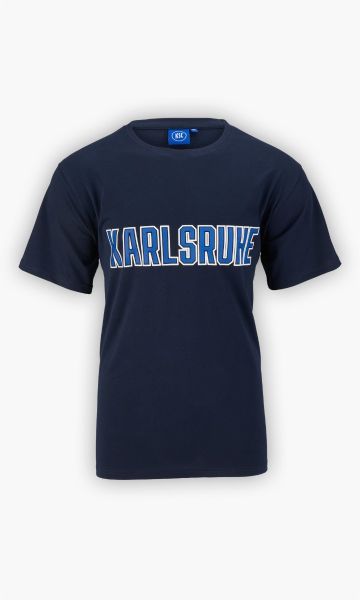 T-Shirt Karlsruhe navy 2025