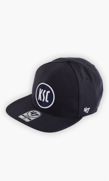 Cap 47 Logo navy closed flat
