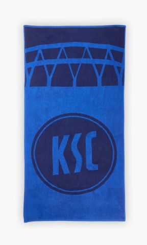 Badetuch Stadion blau 2025