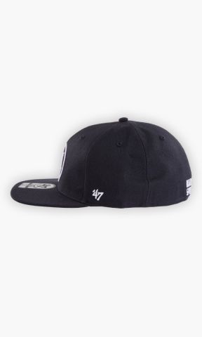 Cap 47 Logo navy closed flat