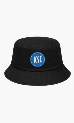 KSC Fischerhut, Schwarz, Außenmaterial: 80 % Baumwolle, 20 % Polyester
Futter: 100 % Baumwolle, Fischerhut im klassischen Bucket‑Hat‑Style, Aufgesticktes KSC‑Logo auf der Vorderseite, Leichter Stoff für angenehmen Tragekomfort, Umlaufende Krempe