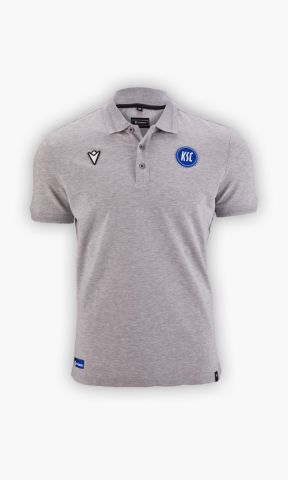 Macron Poloshirt grau 24-25