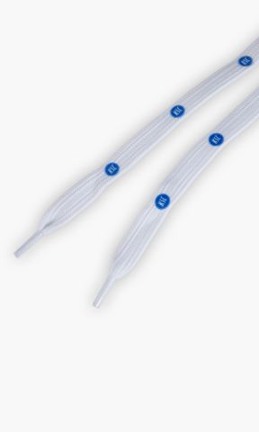 Schnürsenkel Paar weiß