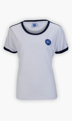 T-Shirt Ladies Retro weiß