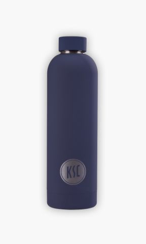 Thermoflasche KSC Logo blau 750ml