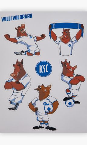 Aufkleber Set Willi