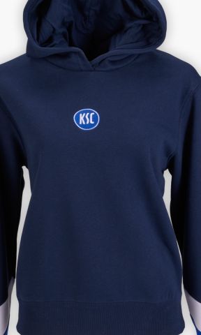 Hoodie Ladies Retro navy