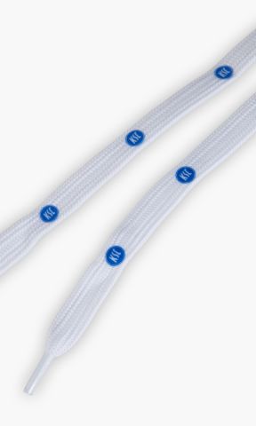 Schnürsenkel Paar weiß