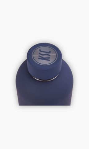 Thermoflasche KSC Logo blau 750ml