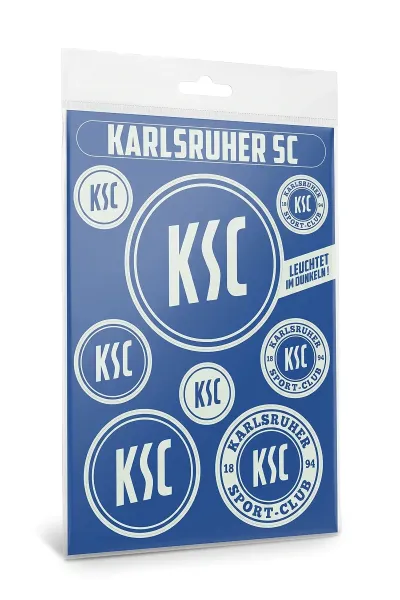 Aufkleber Leuchtend Set