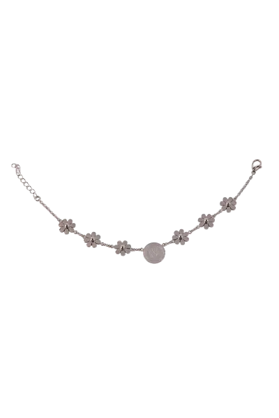Bettelarmband Blümchen Logo