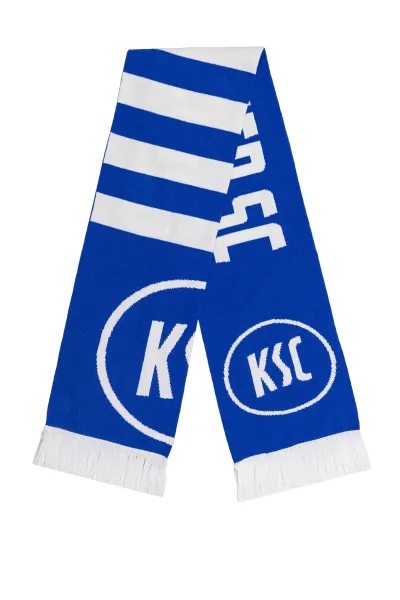 Schal KSC Logo BIG royal GOTS