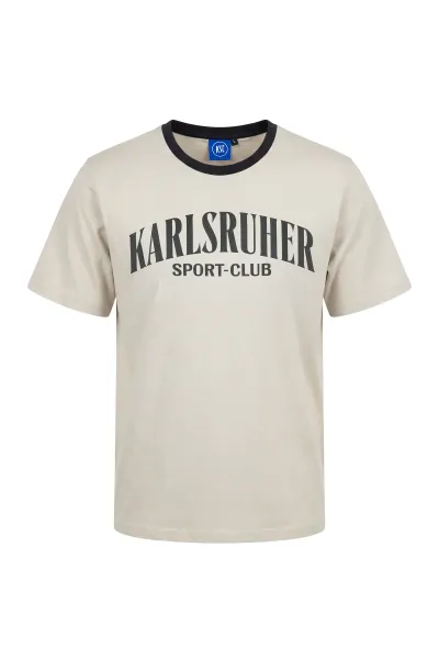 T-Shirt retro creme