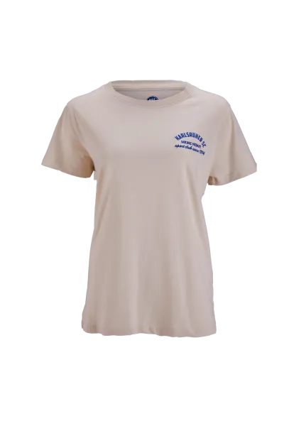 T-Shirt KSC Schriftzug Ladies beige