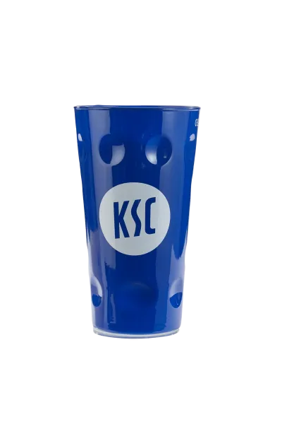 Dubbeglas Logo blau