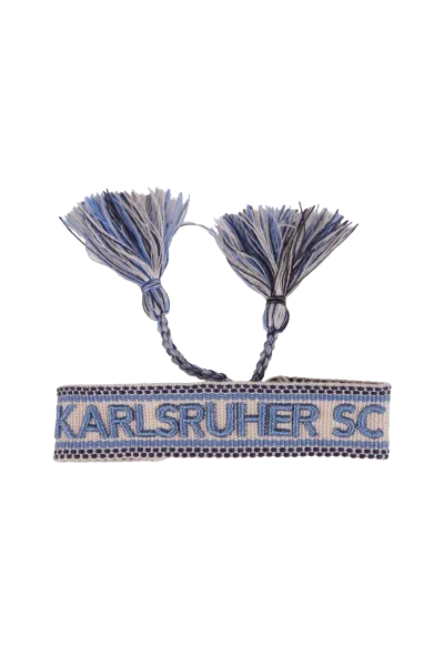 Armband KSC Loom hellblau-creme