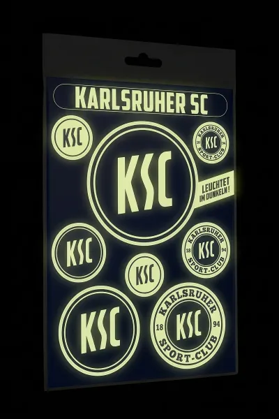 Aufkleber Leuchtend Set