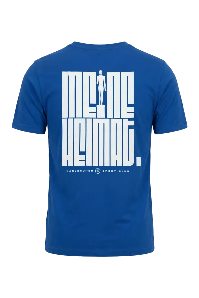 T-Shirt Meine Heimat blau