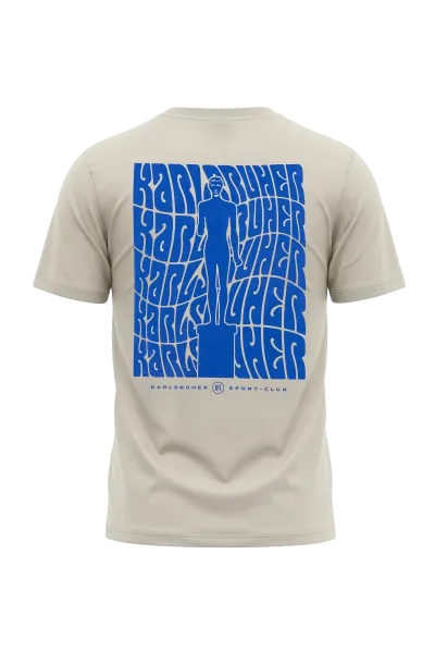 T-Shirt Nackter Mann creme