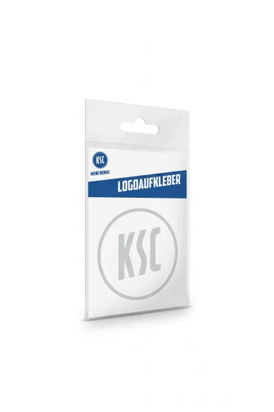 Aufkleber Auto  Outline Logo silber