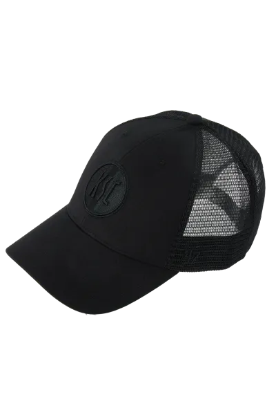 Cap 47 Logo Trucker schwarz