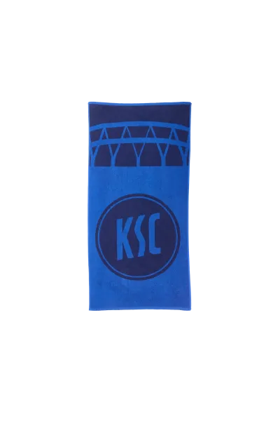 Duschtuch Stadion blau 2025