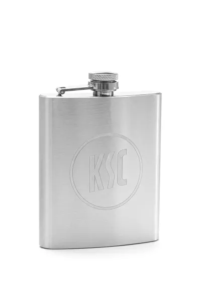 Flachmann KSC 200ml Silber