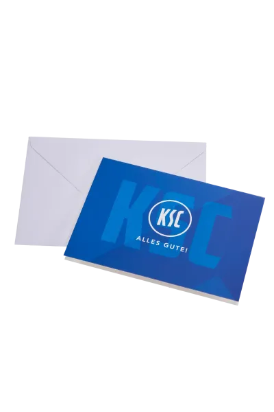 Grußkarte KSC