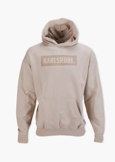 Hoodie Karlsruhe beige
