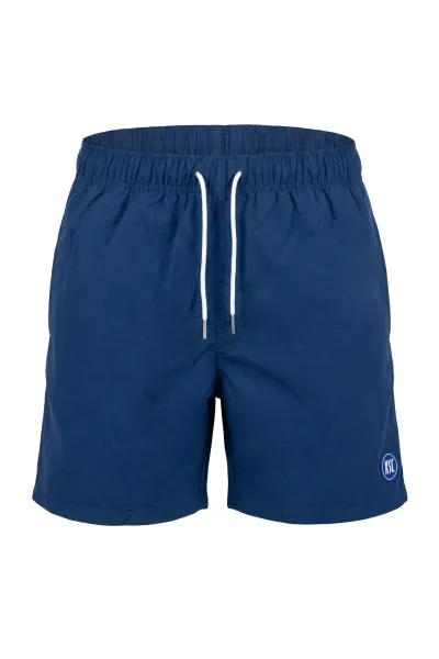 KSC Badeshort, Magic Blau, 100% Polyester, KSC-Logo aus Silikon, KSC-Allover-Print, Farbwechsel bei Nässe