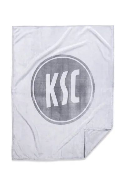 Fleecedecke Flanell grau