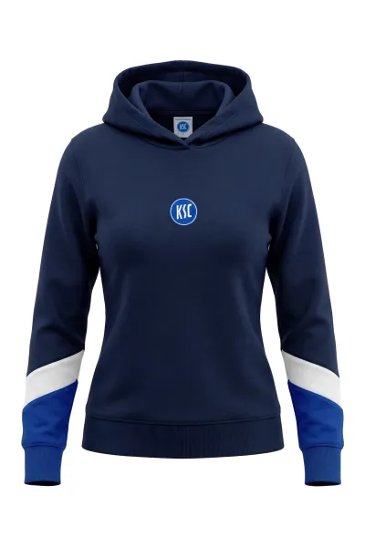 Hoodie Ladies Retro navy