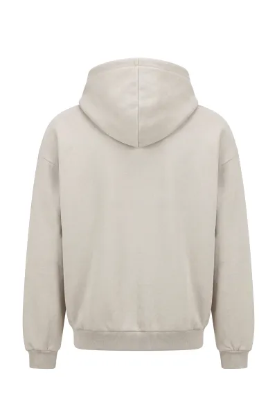 KSC Sweatjacke, Naturfarben, 80% Baumwolle, 20% Polyester, Dezentes KSC‑Logo auf der Brust, Durchgehender Front‑Reißverschluss, Verstellbare Kapuze mit Kordeln, Breite Bündchen und Eingrifftaschen für hohen Komfort