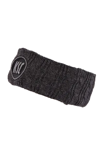 Stirnband Logo grau