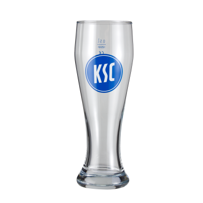 Weizenbierglas Logo 0,5l