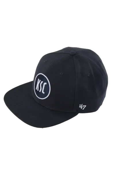 Cap 47 Logo flat grau