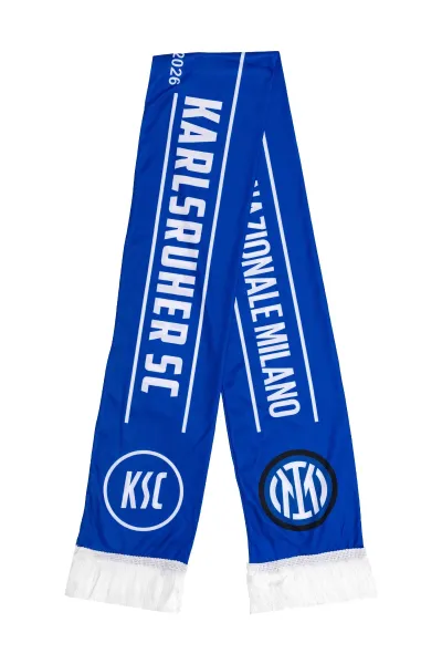 Seidenschal KSC - Inter Mailand
