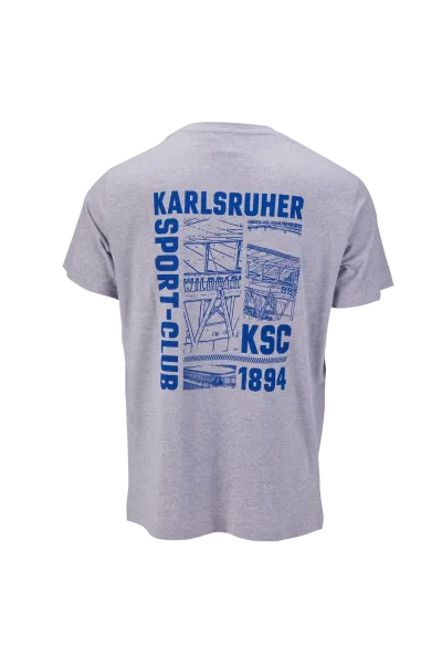 T-Shirt Stadion grau