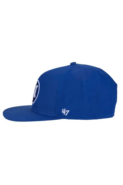 Cap 47 Logo flat blau