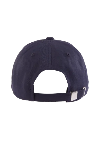 KSC Cap, Navyblau, 100 % Baumwolle, gesticktes KSC-Logo Ton-in-Ton, gestickter Balkenschal in Blau-Weiß, Größenverstellbar