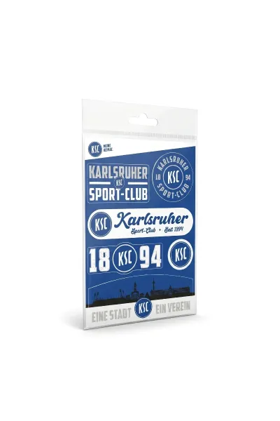 Aufkleber Set KSC Motive