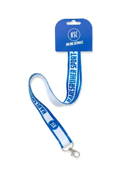 Lanyard Sublimation blau-weiß