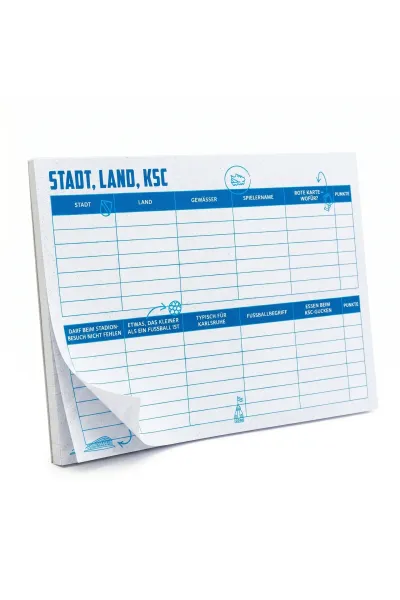 Spiel Stadt, Land, KSC