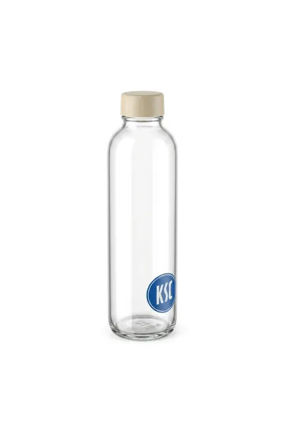 Glasflasche KSC Logo 700ml