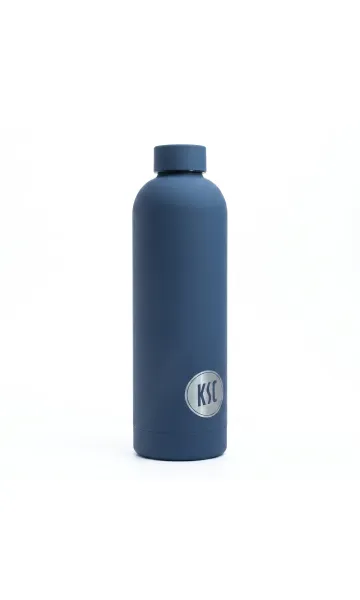 Thermoflasche KSC Logo blau 750ml